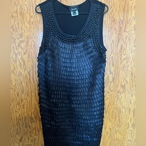 Beautiful black flapper style dress